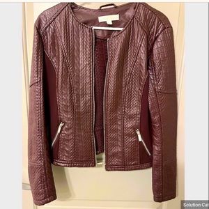 New York & Company Faux Leather Jacket